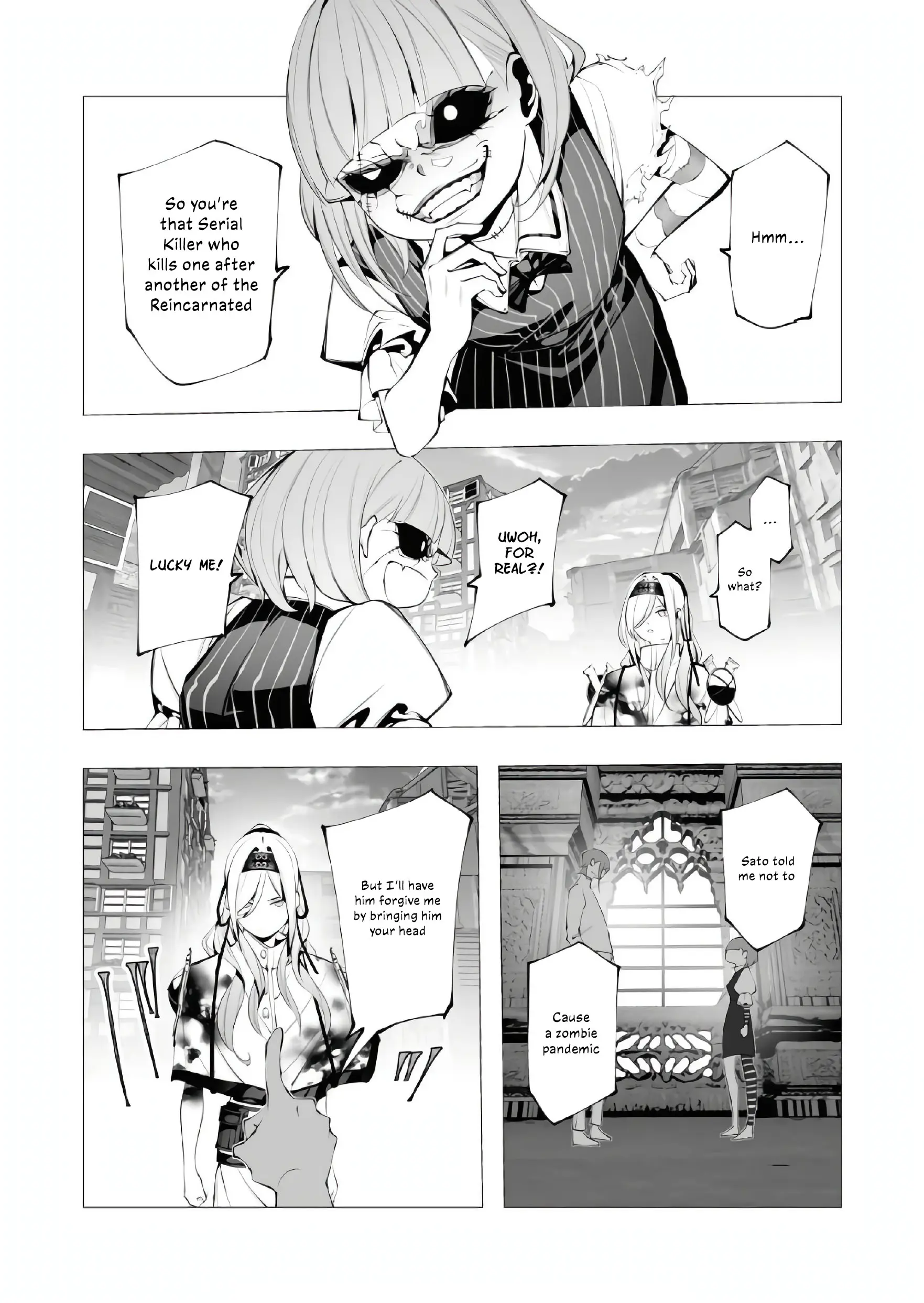 Serial Killer Isekai Ni Oritatsu - Chapter 23: The Serial Killer And "Zombie"