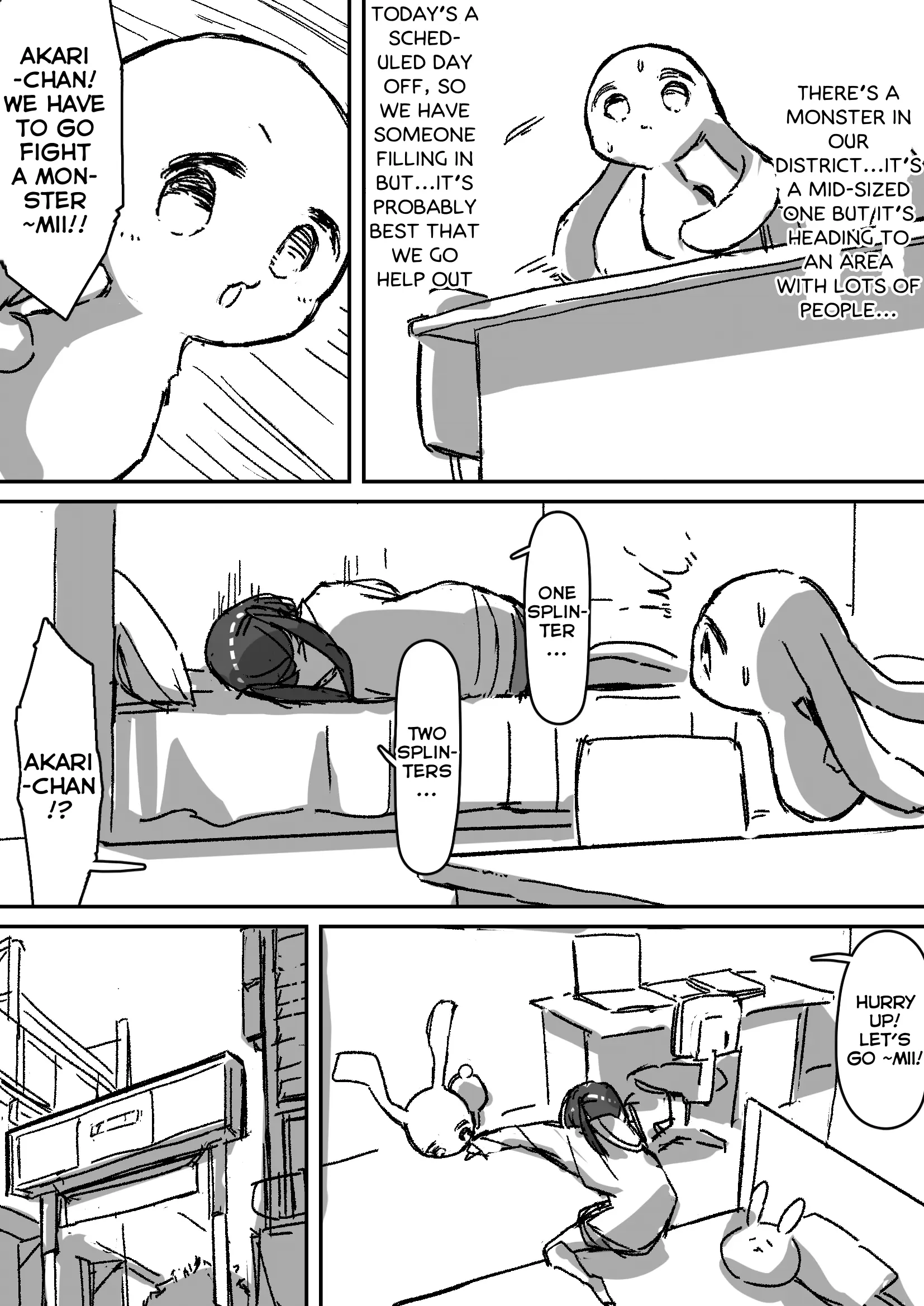 Yande Kita Mahou Shoujo No Nichijou - Chapter 10: The Daily Life Of A Not Yet Mentally Ill Magical Girl...5