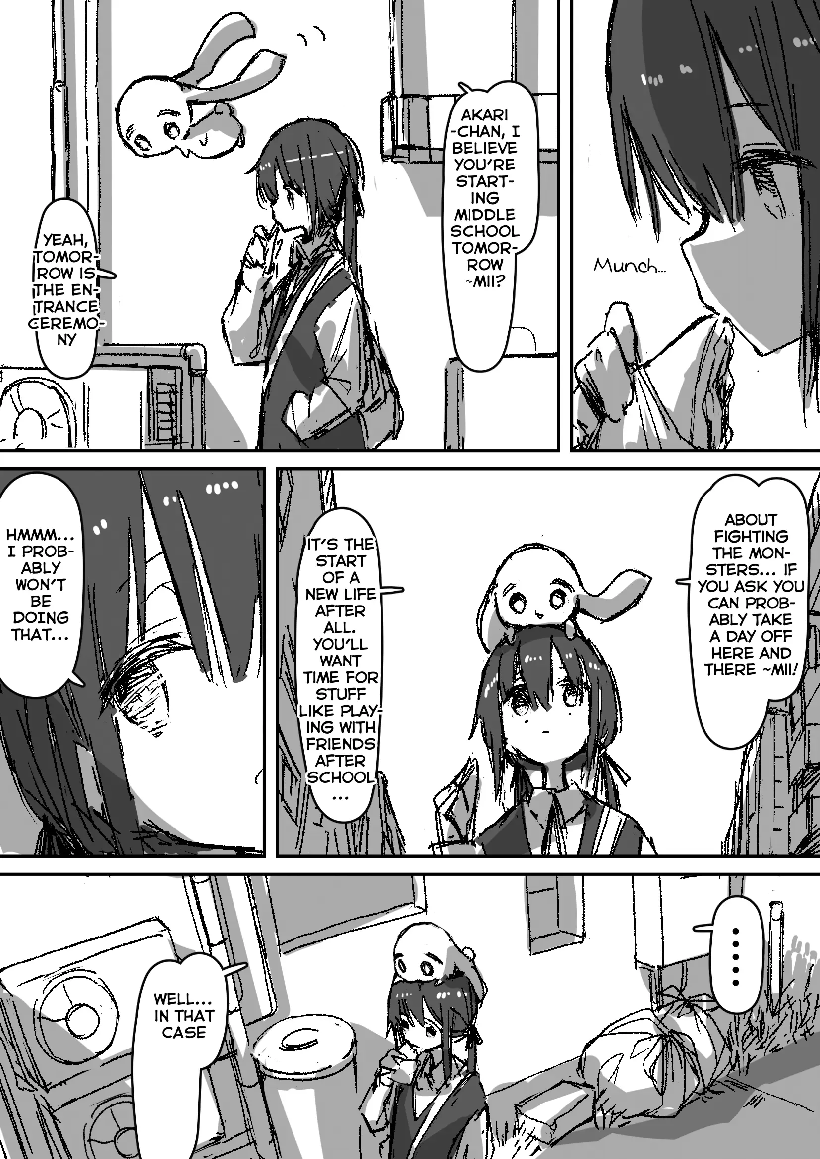 Yande Kita Mahou Shoujo No Nichijou - Chapter 7: The Daily Life Of A Not Yet Mentally Ill Magical Girl...2