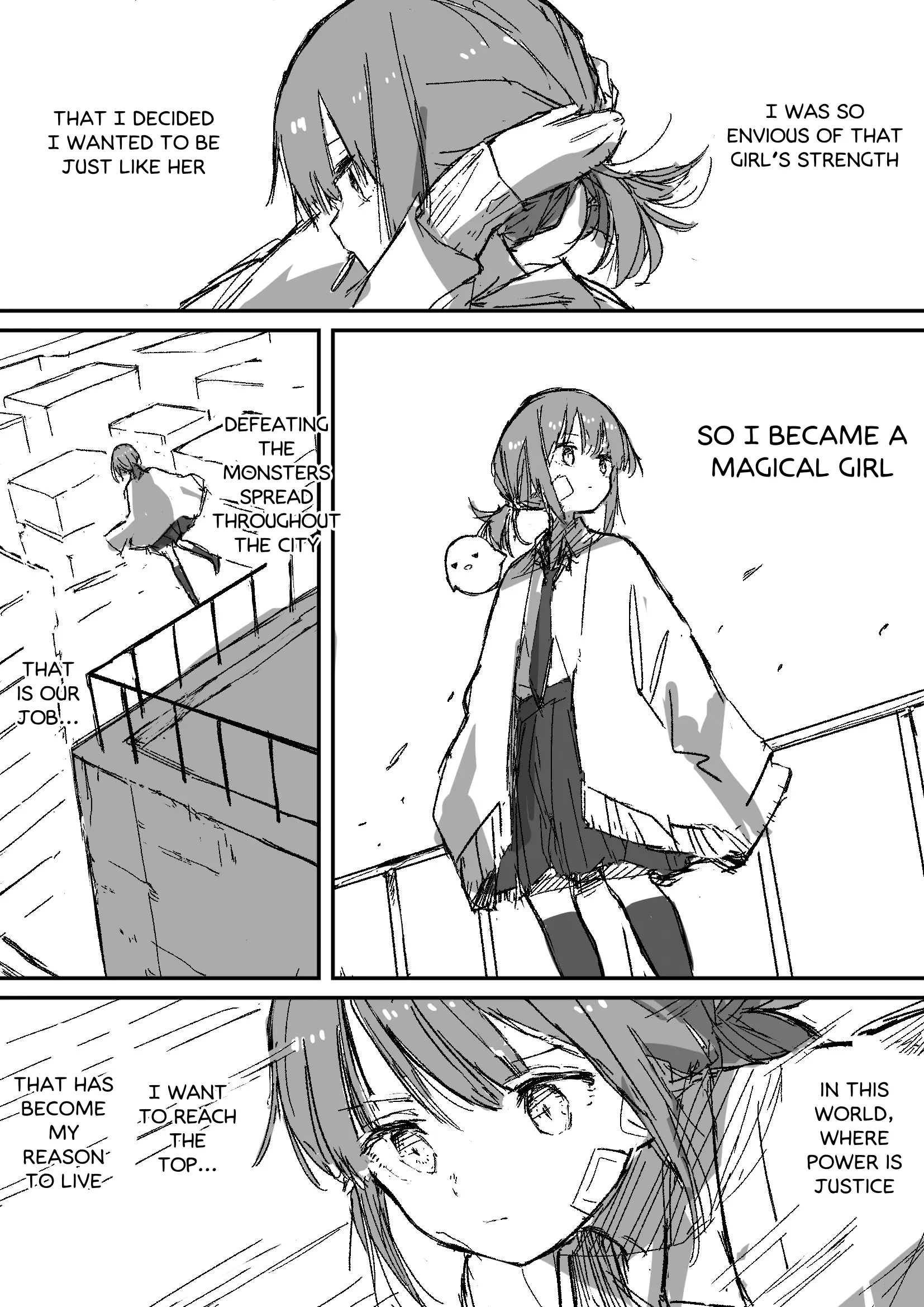 Yande Kita Mahou Shoujo No Nichijou - Chapter 5: The Daily Life Of The Not Yet Mentally Ill Magical Girl...1