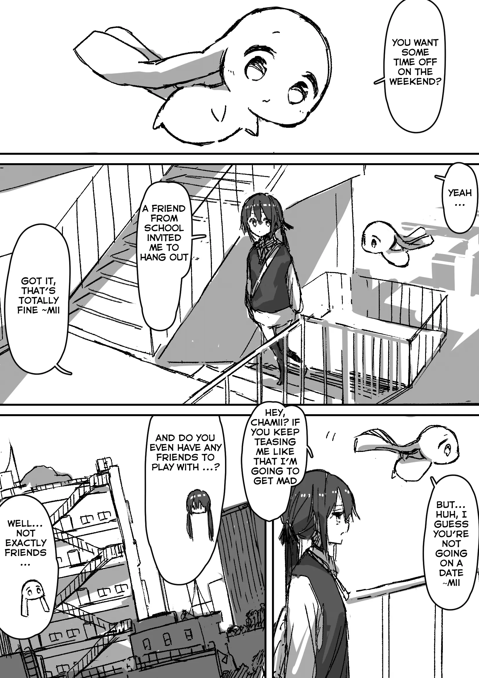 Yande Kita Mahou Shoujo No Nichijou - Chapter 8: The Daily Life Of A Not Yet Mentally Ill Magical Girl...3