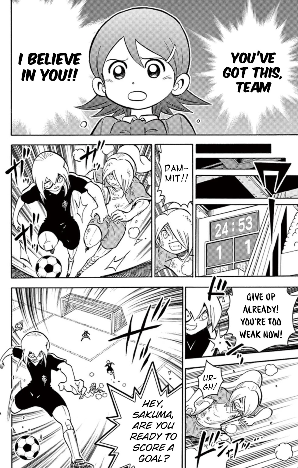 Inazuma Eleven - Chapter 16: Run Inazuma The Final Score!