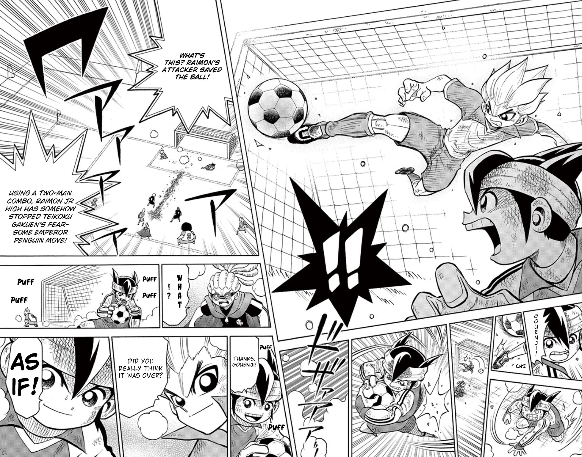 Inazuma Eleven - Chapter 16: Run Inazuma The Final Score!