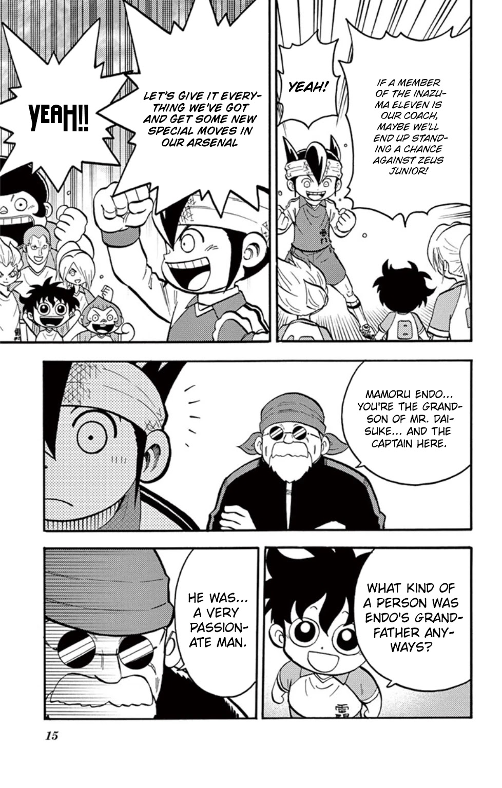 Inazuma Eleven - Chapter 18: The Legacy Of The Spirit Of Lightning!!