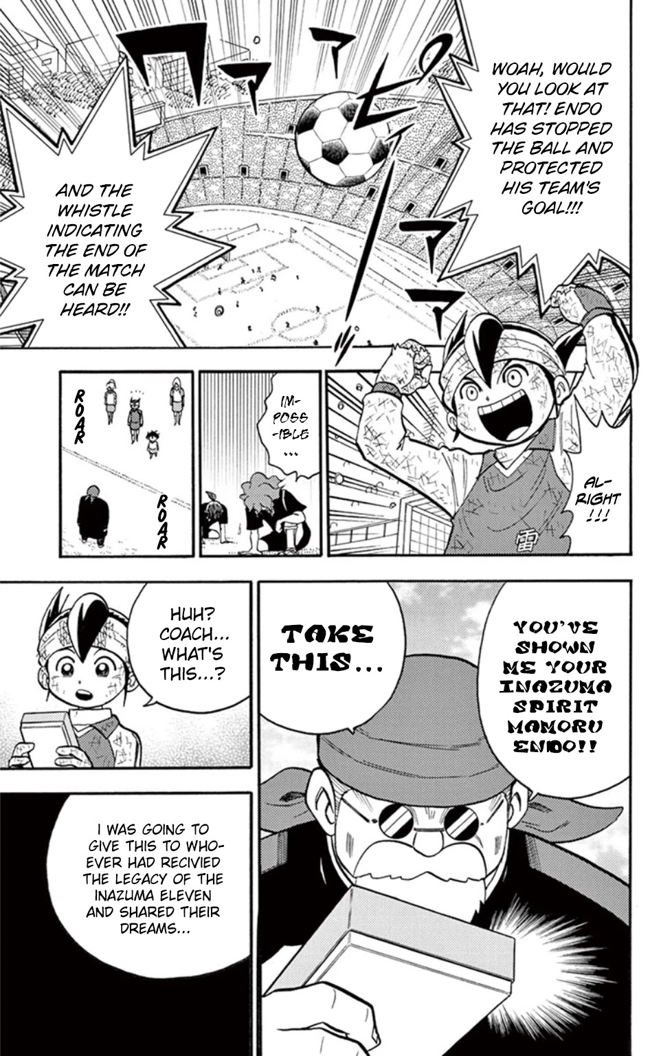 Inazuma Eleven - Chapter 18: The Legacy Of The Spirit Of Lightning!!