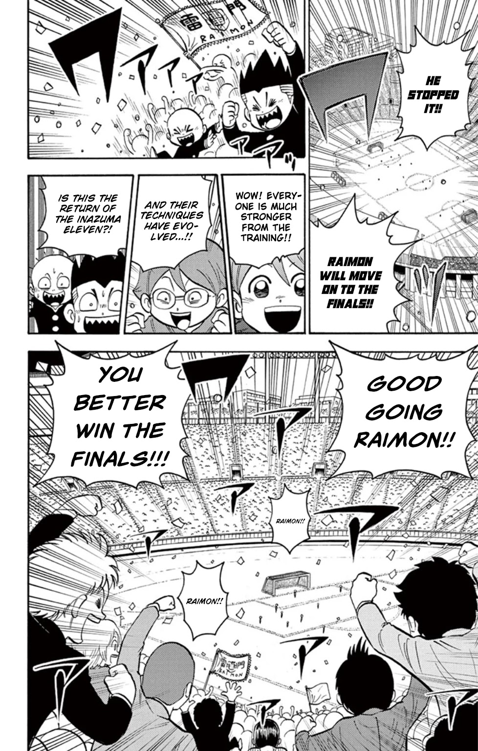 Inazuma Eleven - Chapter 19: Those That Stand Against God...!!