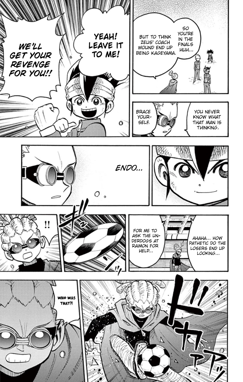 Inazuma Eleven - Chapter 19: Those That Stand Against God...!!