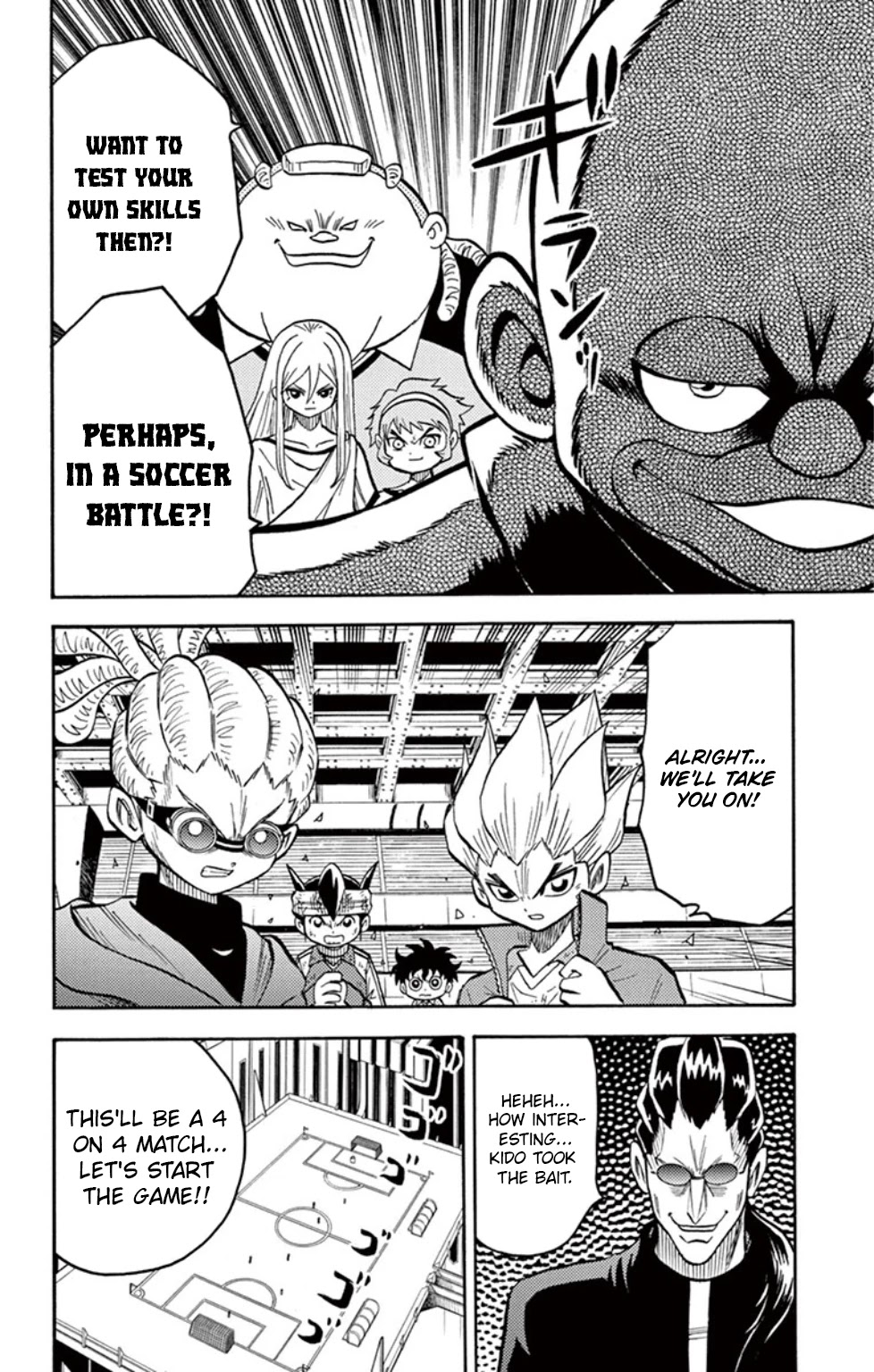 Inazuma Eleven - Chapter 19: Those That Stand Against God...!!