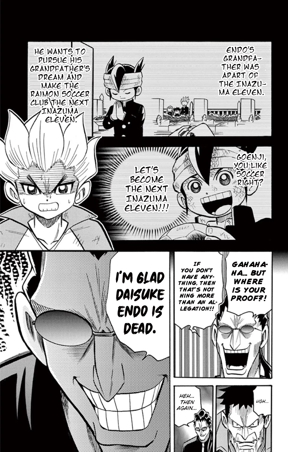 Inazuma Eleven - Chapter 19: Those That Stand Against God...!!