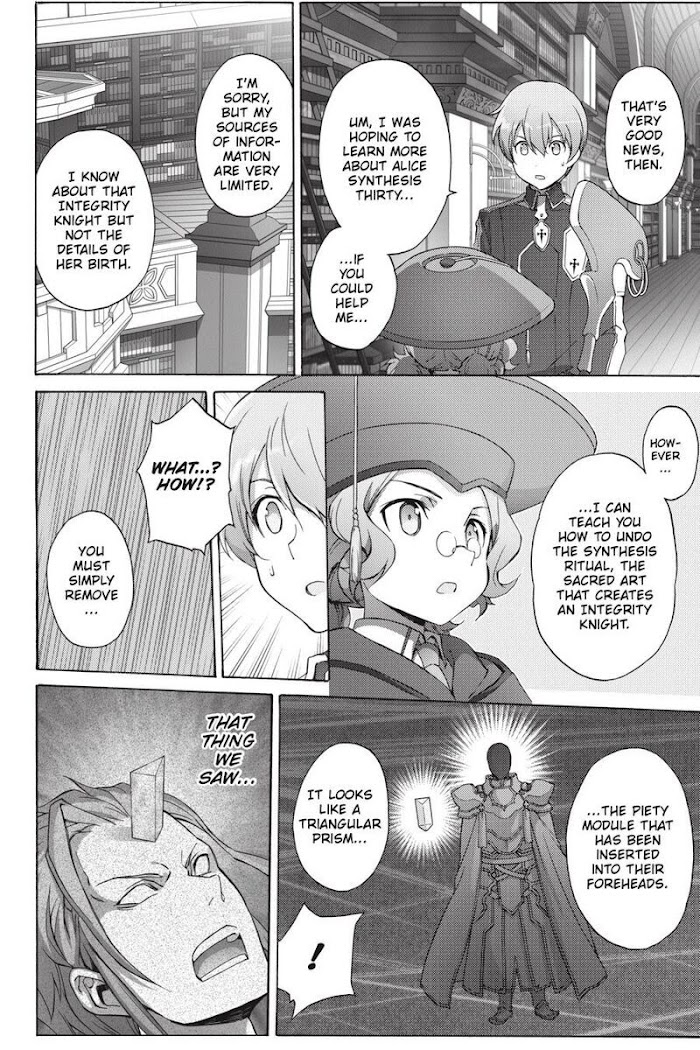 Sword Art Online - Alicization - Chapter 22