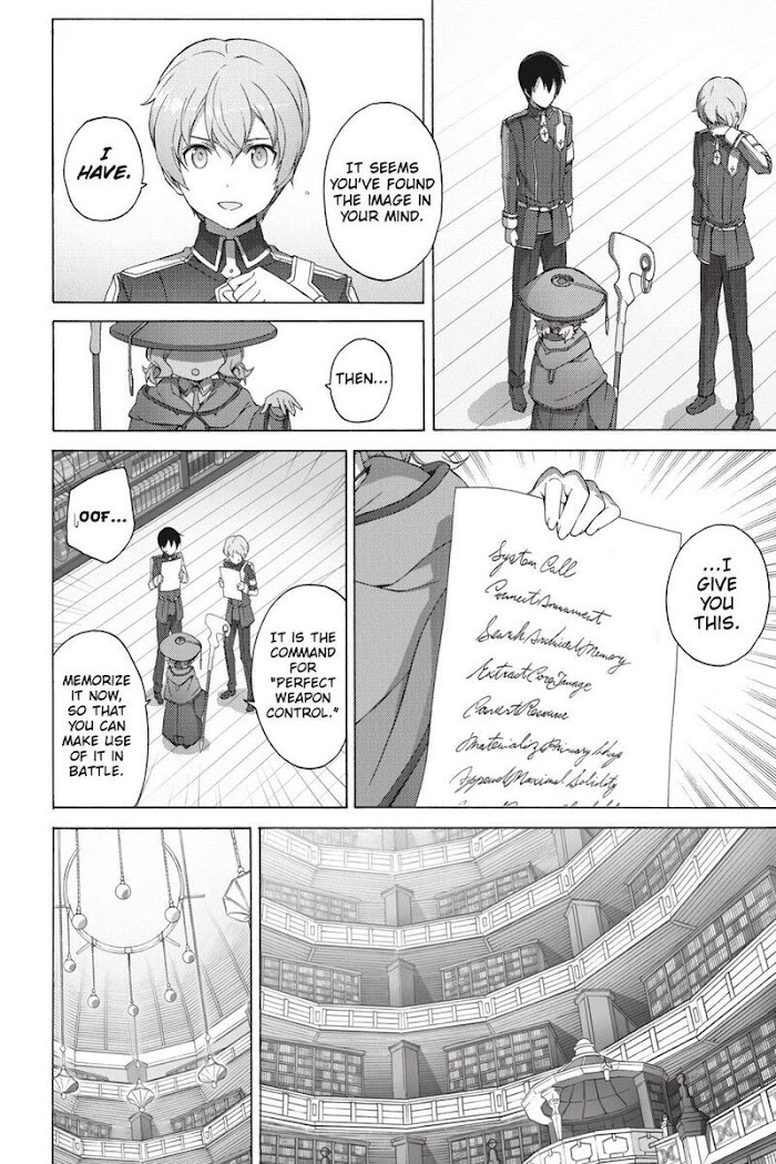 Sword Art Online - Alicization - Chapter 22