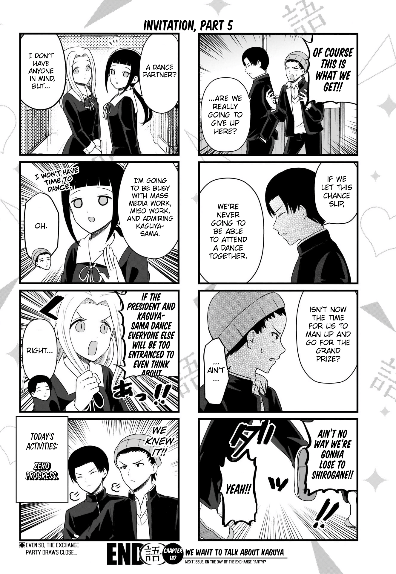 Kaguya-Sama Wo Kataritai - Chapter 187: We Want To Talk About Plans For The Dance