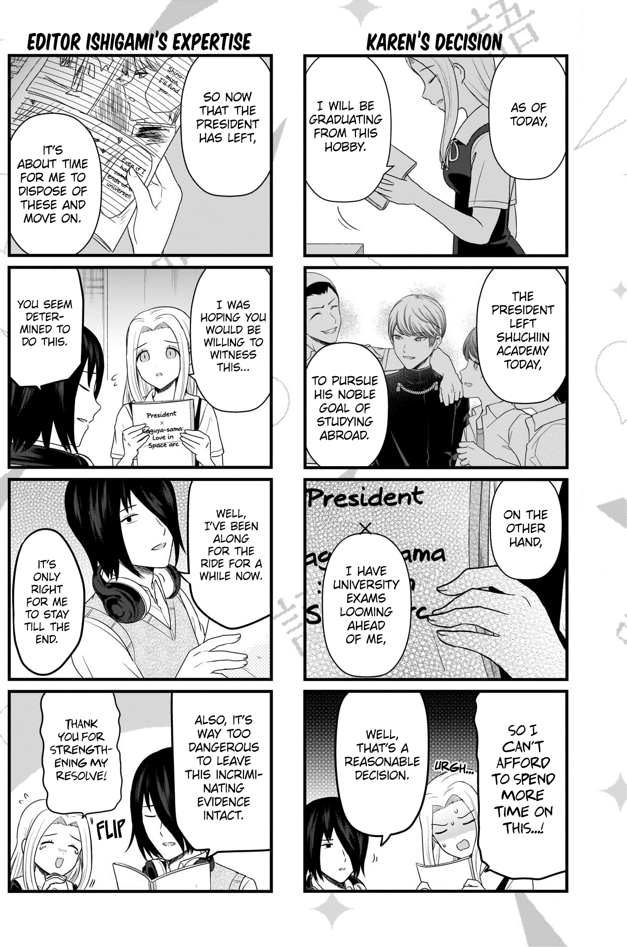 Kaguya-Sama Wo Kataritai - Chapter 191: We Want To Talk About Moving On From Irl Doujins