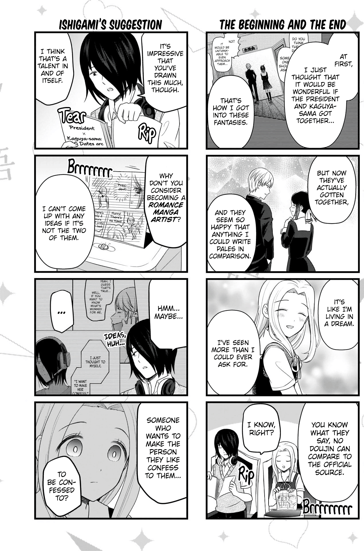 Kaguya-Sama Wo Kataritai - Chapter 191: We Want To Talk About Moving On From Irl Doujins