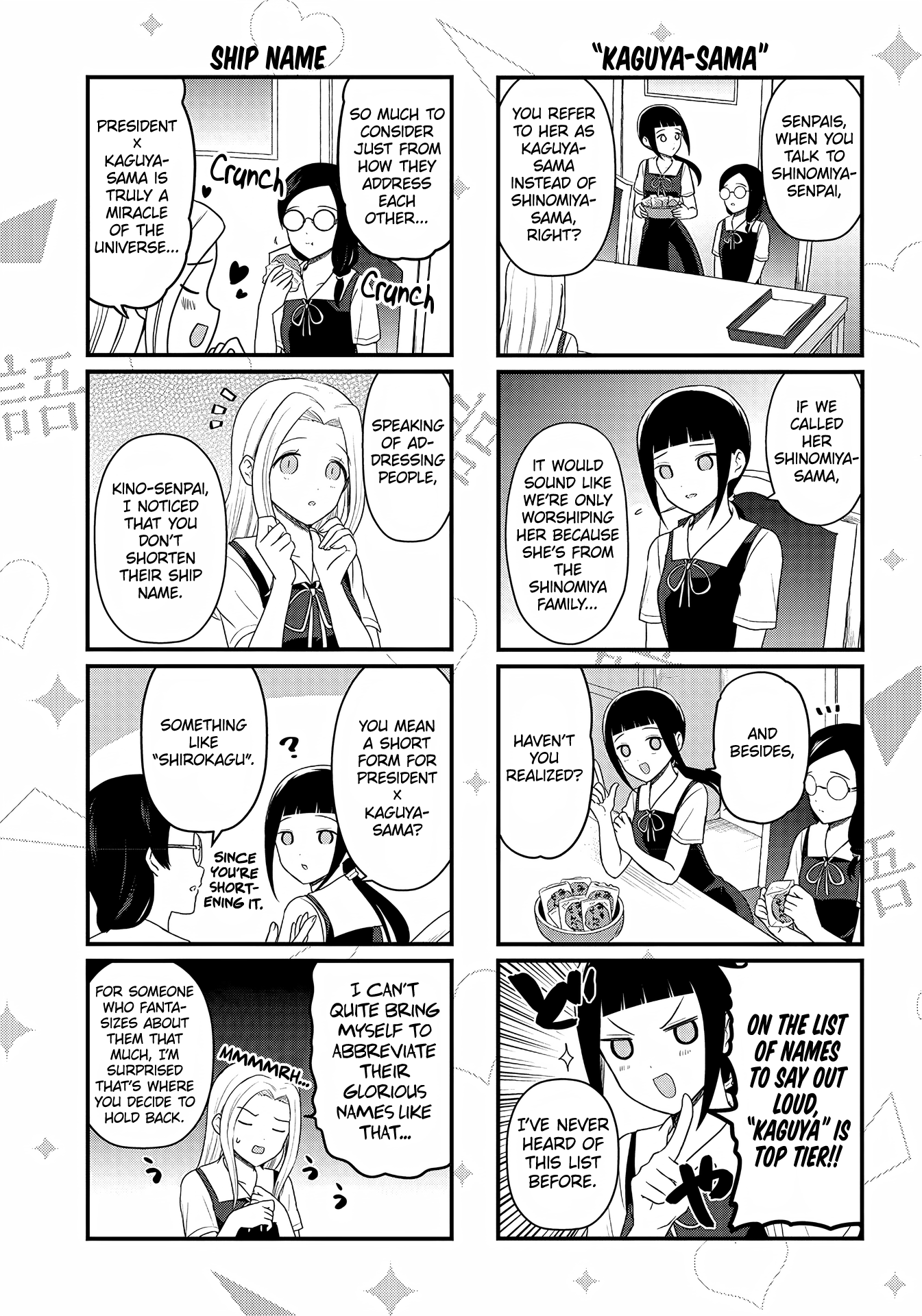 Kaguya-Sama Wo Kataritai - Chapter 196: Extra 2: We Want To Talk About How He Addresses Her