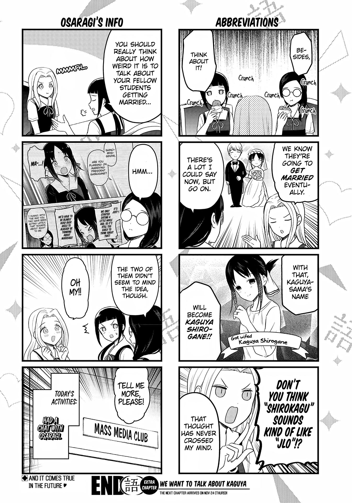 Kaguya-Sama Wo Kataritai - Chapter 196: Extra 2: We Want To Talk About How He Addresses Her