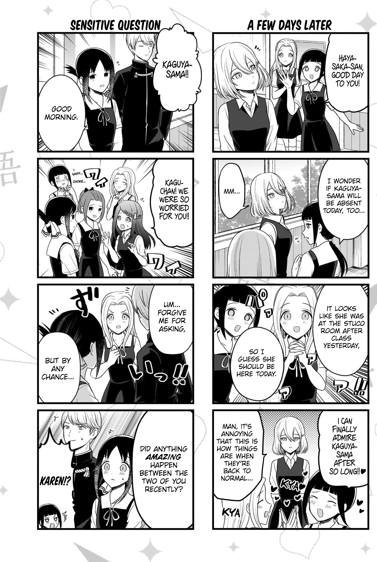 Kaguya-Sama Wo Kataritai - Chapter 190: We Want To Talk About A Sense Of Foreshipping