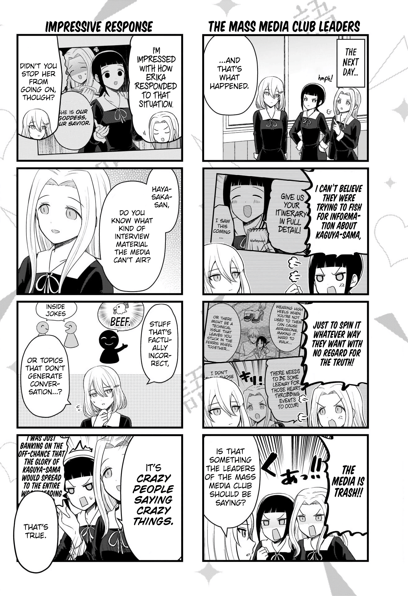 Kaguya-Sama Wo Kataritai - Chapter 189: We Want To Talk About Kaguya-Sama's Absence