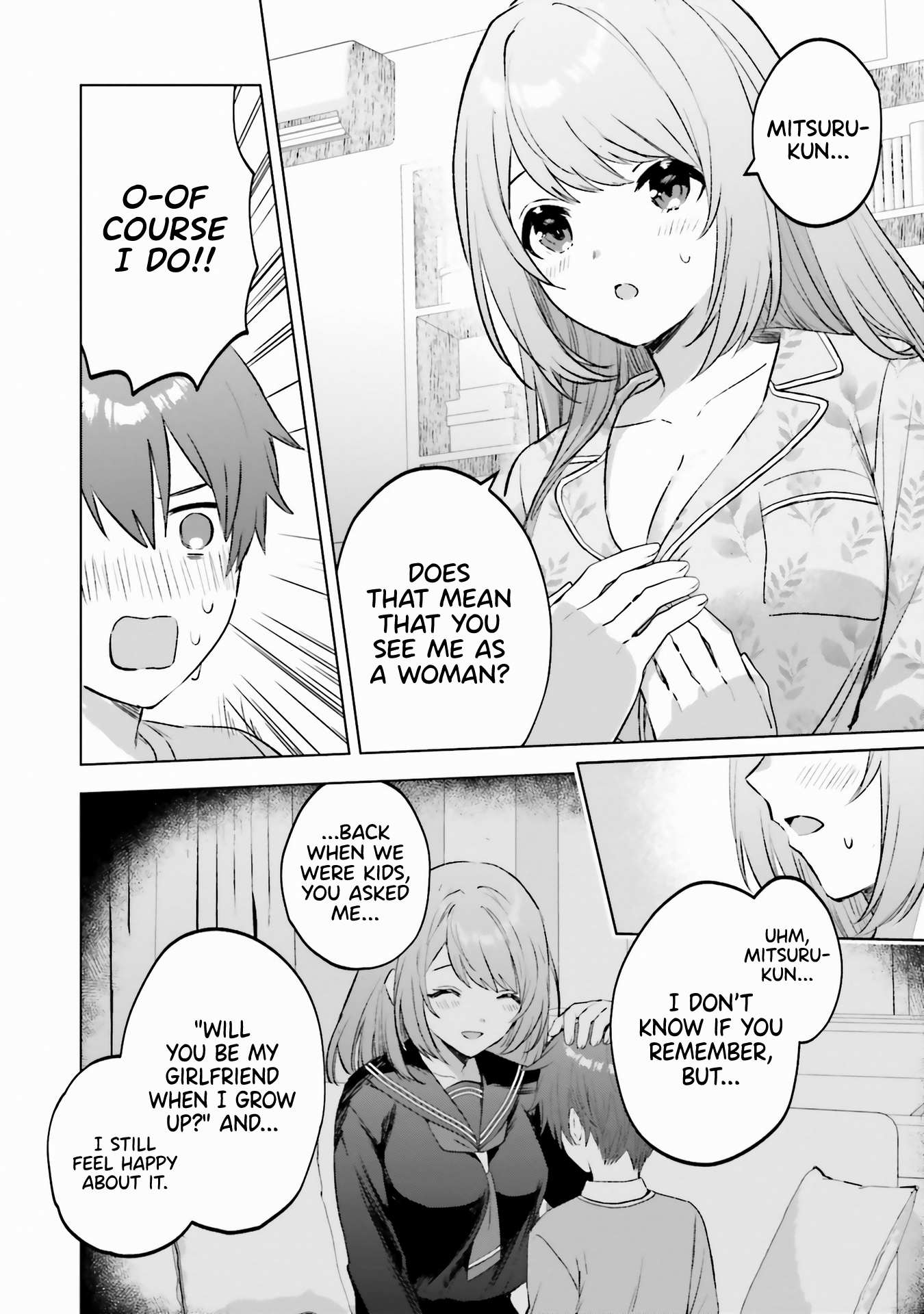 Boku No Kanojo Ga Kyonyuu Dattara. Oppai Anthology Comic - Vol.1 Chapter 7: Do You Like A Sweet Older-Sister Type Girlfriend? - Itose Neme