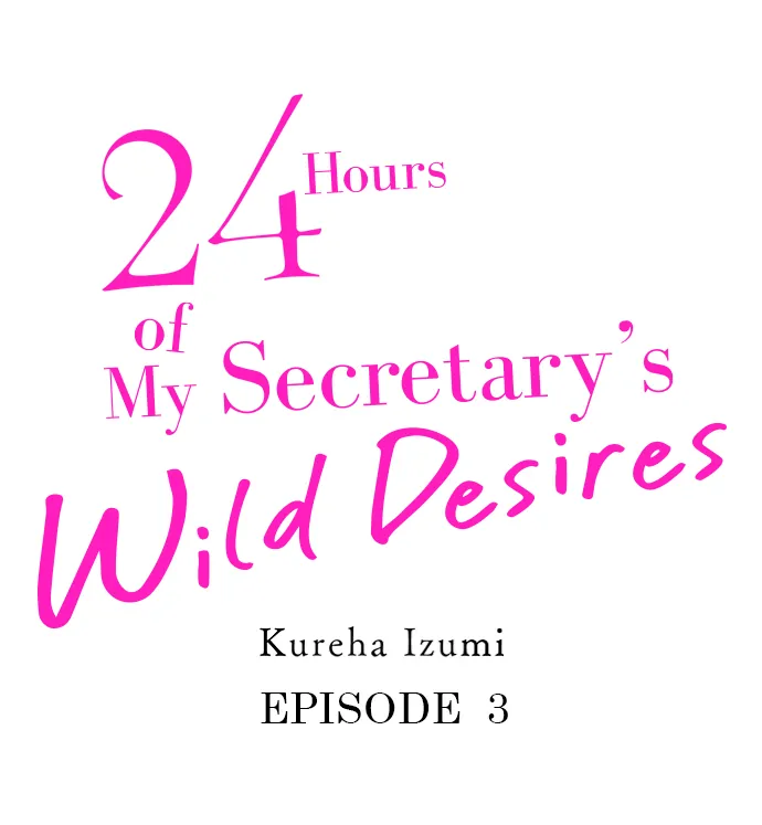 24 Hours Of My Secretary's Wild Desires - Chapter 3