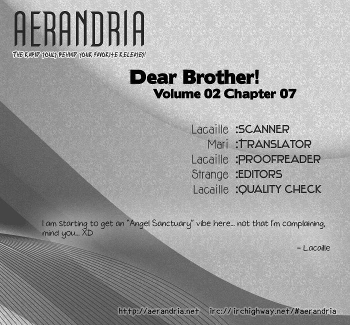 Dear Brother! - Vol.2 Chapter 7 : More Than Anyone In The World