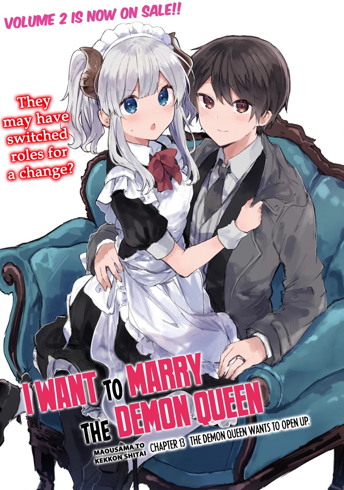 Maou-Sama To Kekkonshitai (Serialization) - Chapter 13: The Demon Queen Wants To Open Up.