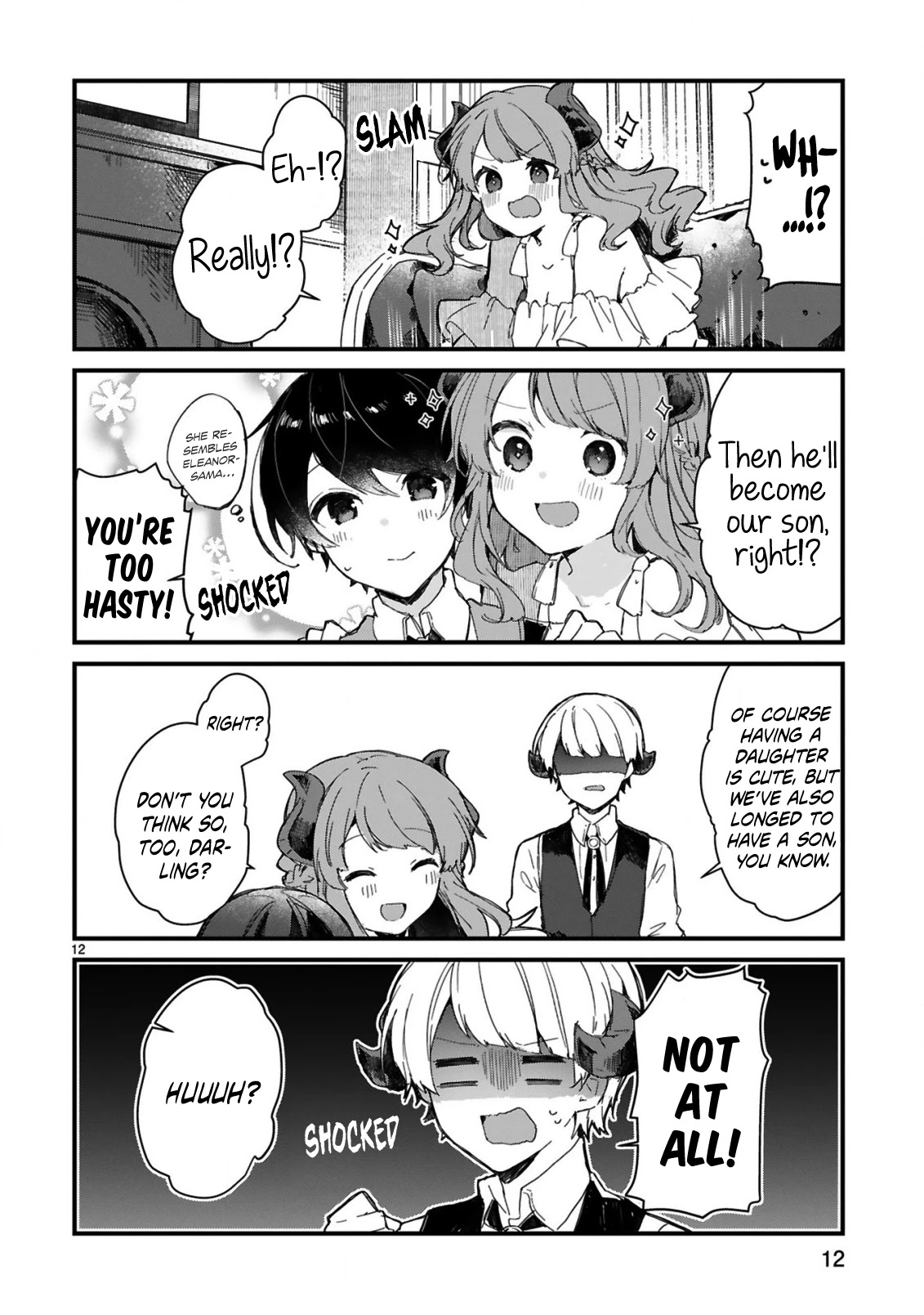 Maou-Sama To Kekkonshitai (Serialization) - Chapter 13: The Demon Queen Wants To Open Up.