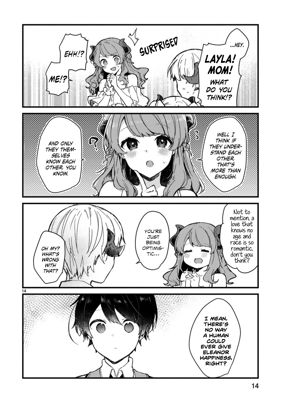 Maou-Sama To Kekkonshitai (Serialization) - Chapter 13: The Demon Queen Wants To Open Up.