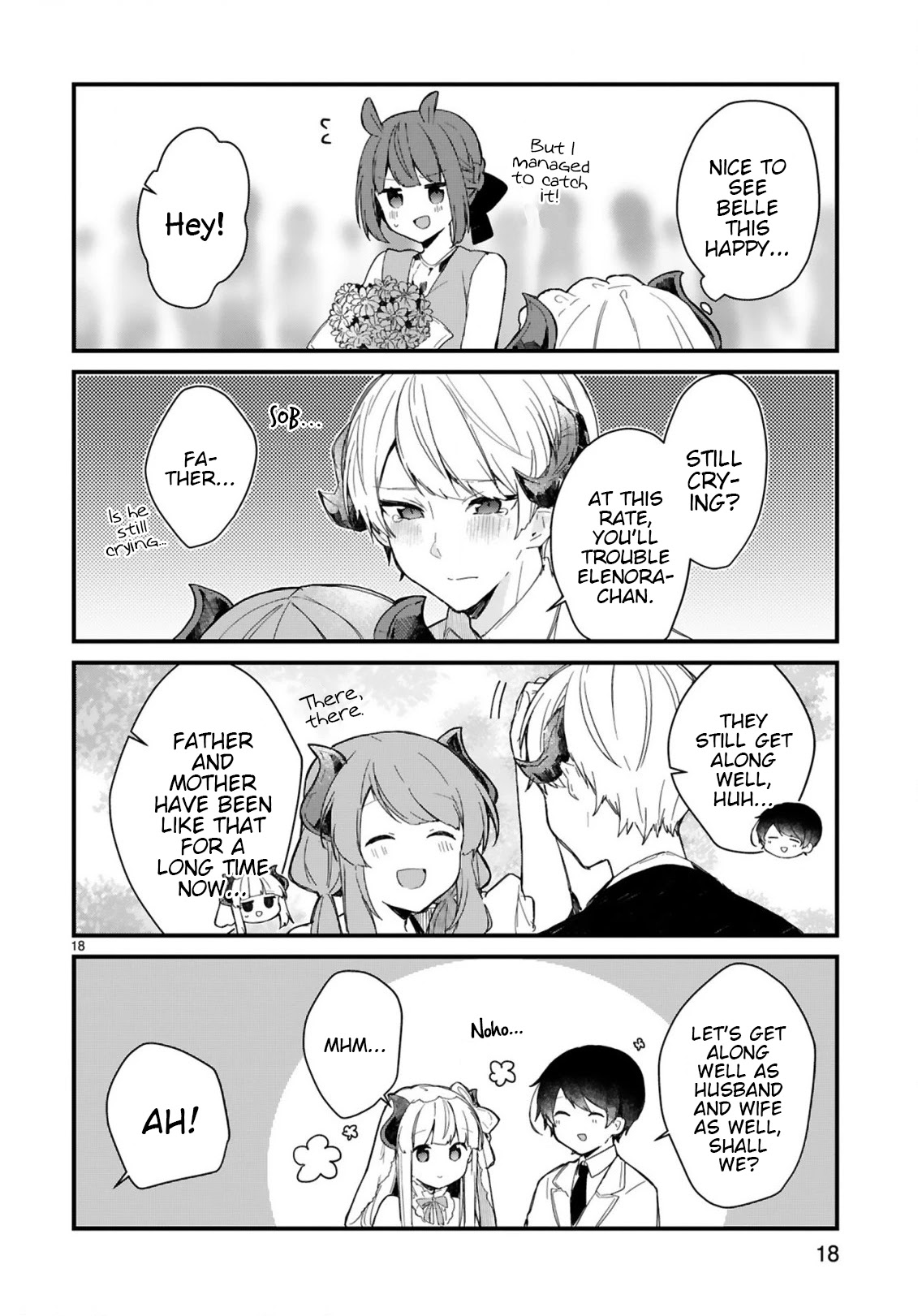 Maou-Sama To Kekkonshitai (Serialization) - Chapter 18: I Want To Be Happy With The Demon Queen... [End]