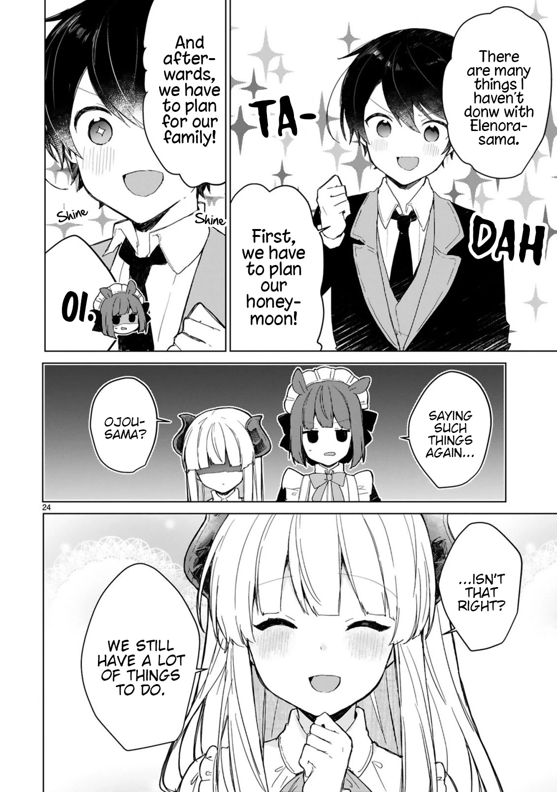 Maou-Sama To Kekkonshitai (Serialization) - Chapter 18: I Want To Be Happy With The Demon Queen... [End]