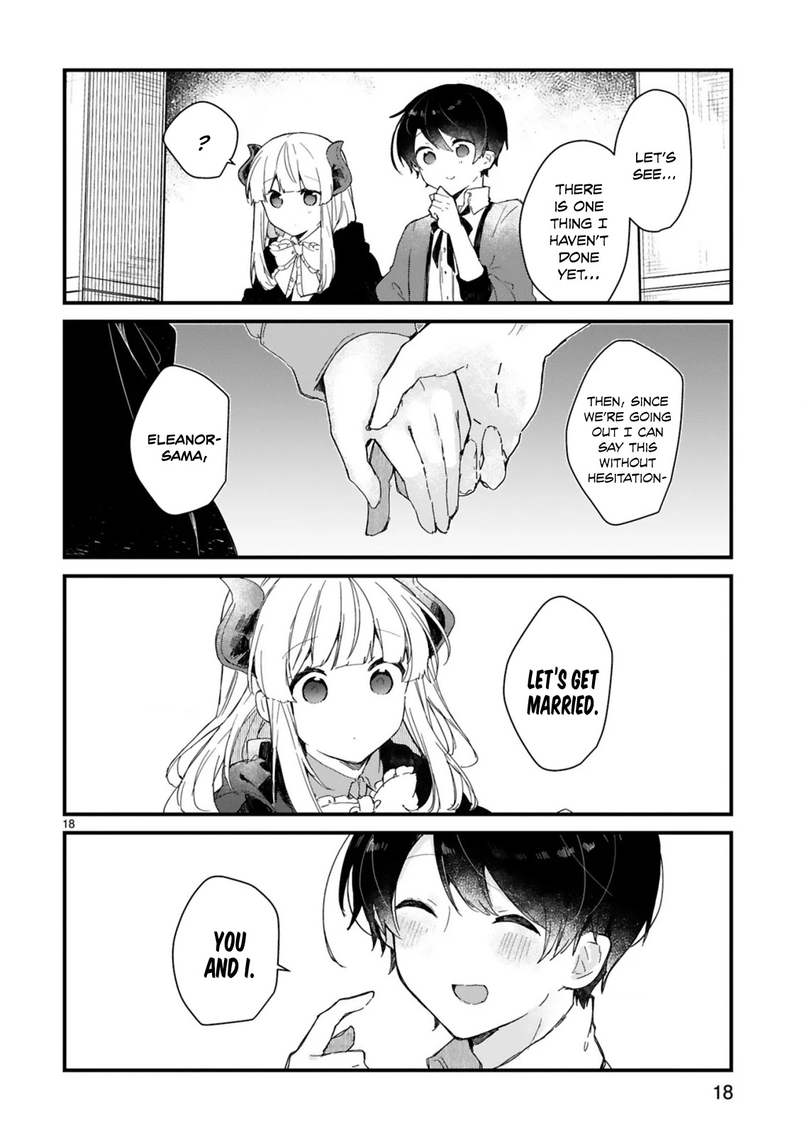 Maou-Sama To Kekkonshitai (Serialization) - Chapter 15: I Want To Take It Easy With The Demon Queen.