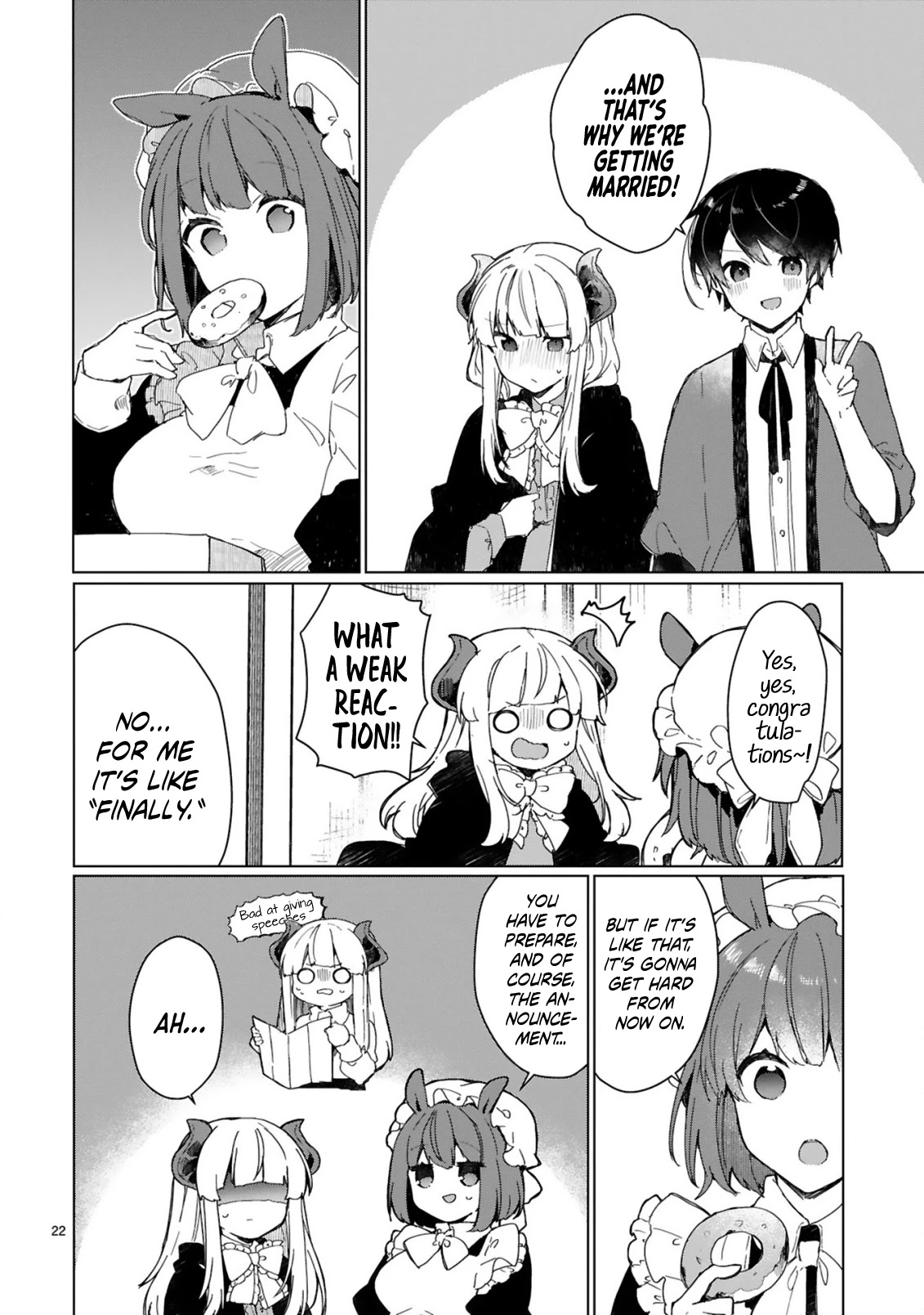 Maou-Sama To Kekkonshitai (Serialization) - Chapter 15: I Want To Take It Easy With The Demon Queen.