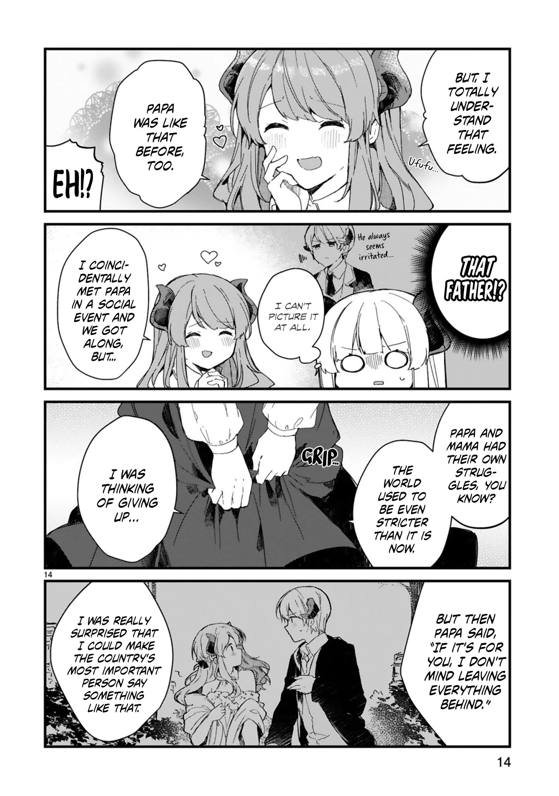 Maou-Sama To Kekkonshitai (Serialization) - Chapter 14: I Want To Conciliate With Father