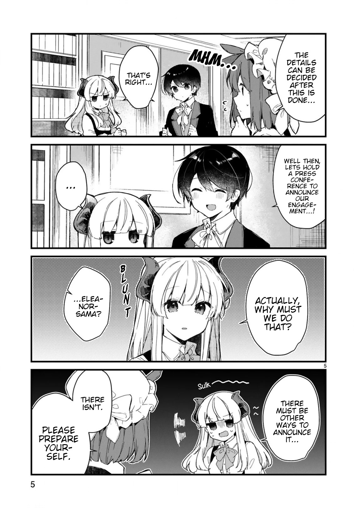 Maou-Sama To Kekkonshitai (Serialization) - Chapter 17: I Want To Be Interviewed With The Demon Queen