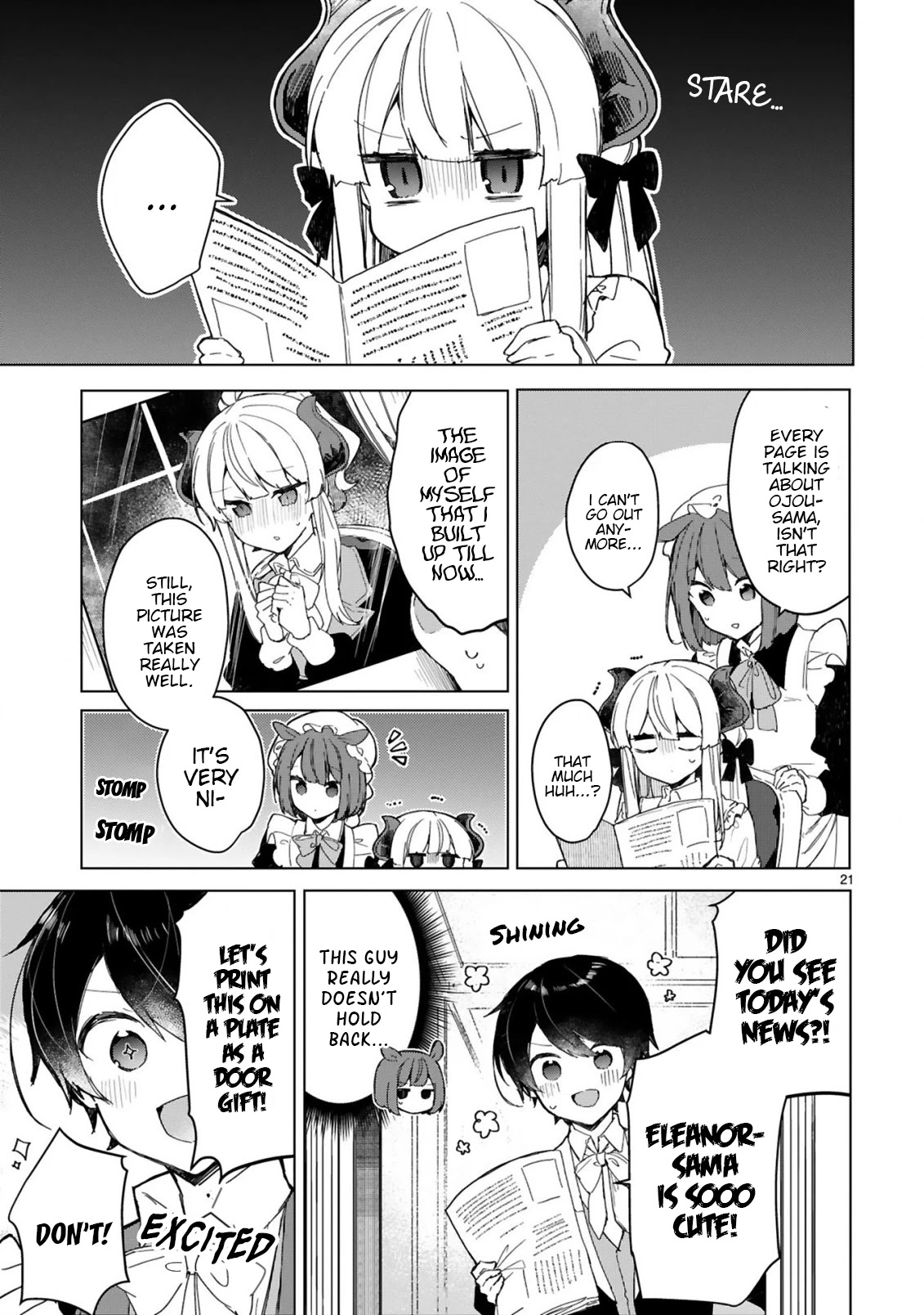 Maou-Sama To Kekkonshitai (Serialization) - Chapter 17: I Want To Be Interviewed With The Demon Queen