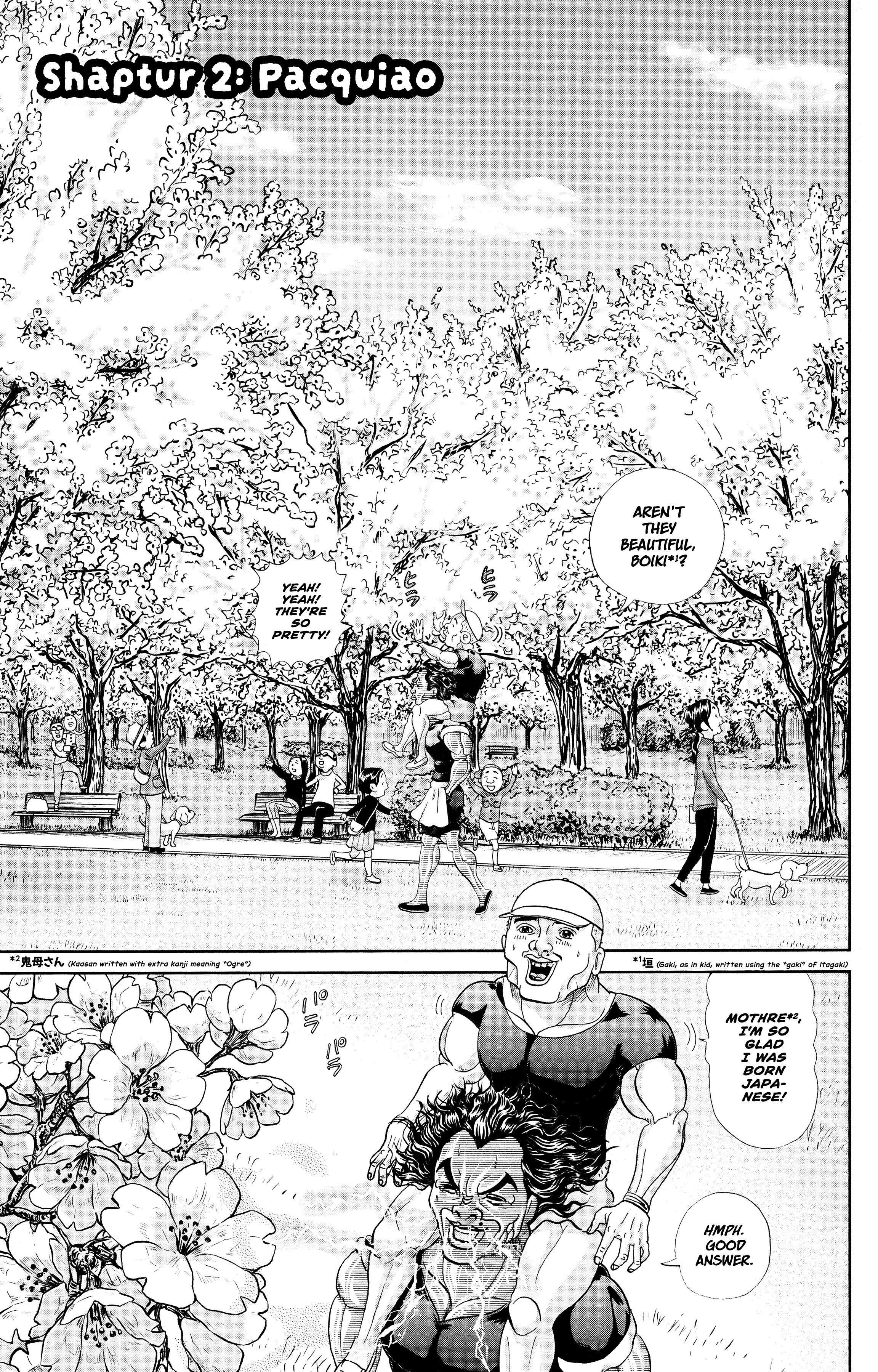 Appare! Urayasu Tekkin Kazoku - Vol.1 Chapter 2: Pacquiao