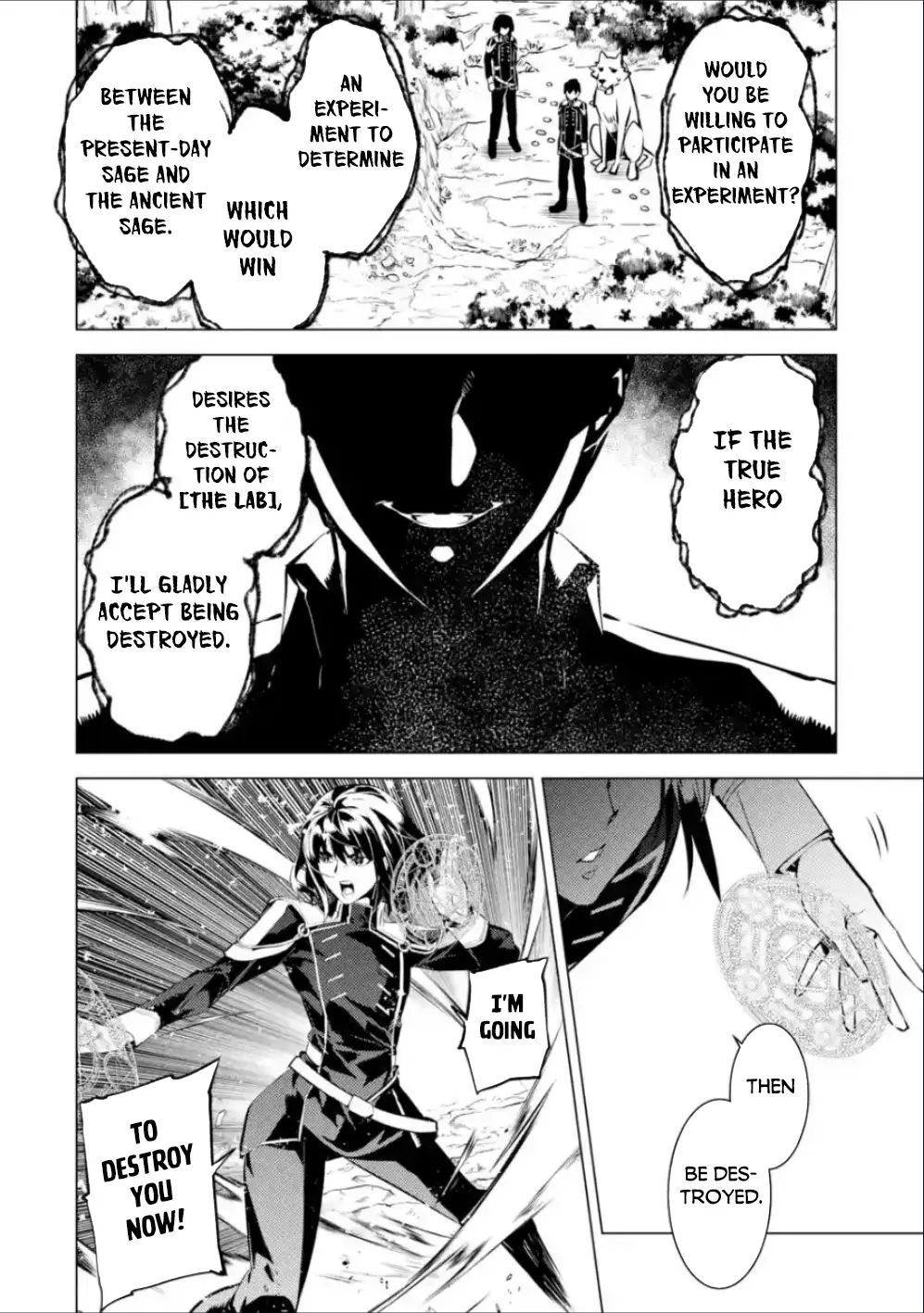 Tensei Kenja No Isekai Raifu ~Daini No Shokugyo Wo Ete, Sekai Saikyou Ni Narimashita~ - Vol.24 Chapter 71.1: A Battle Between The Sages