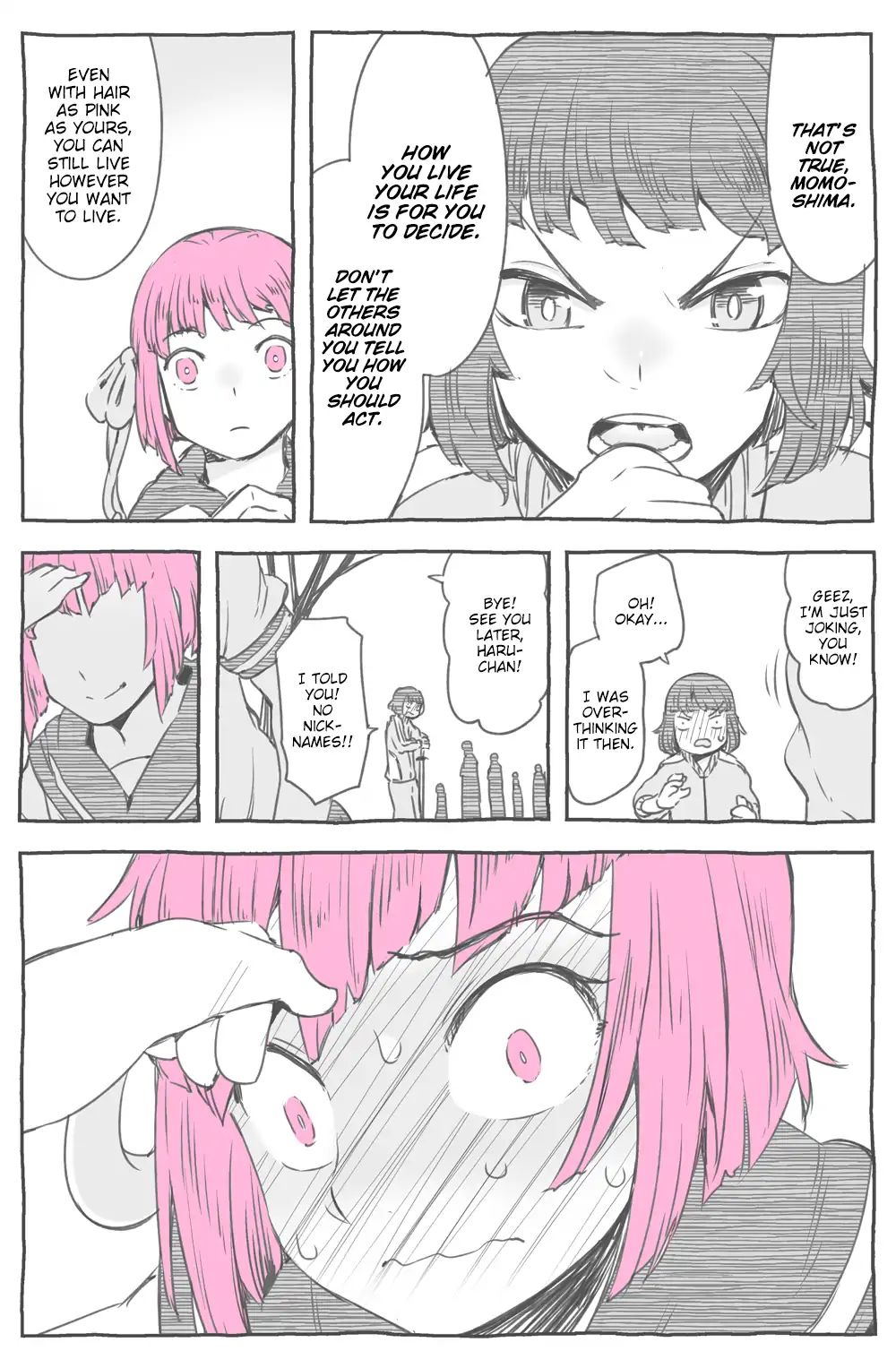 Sexy In Pink - Chapter 2: Pink Hair Promise