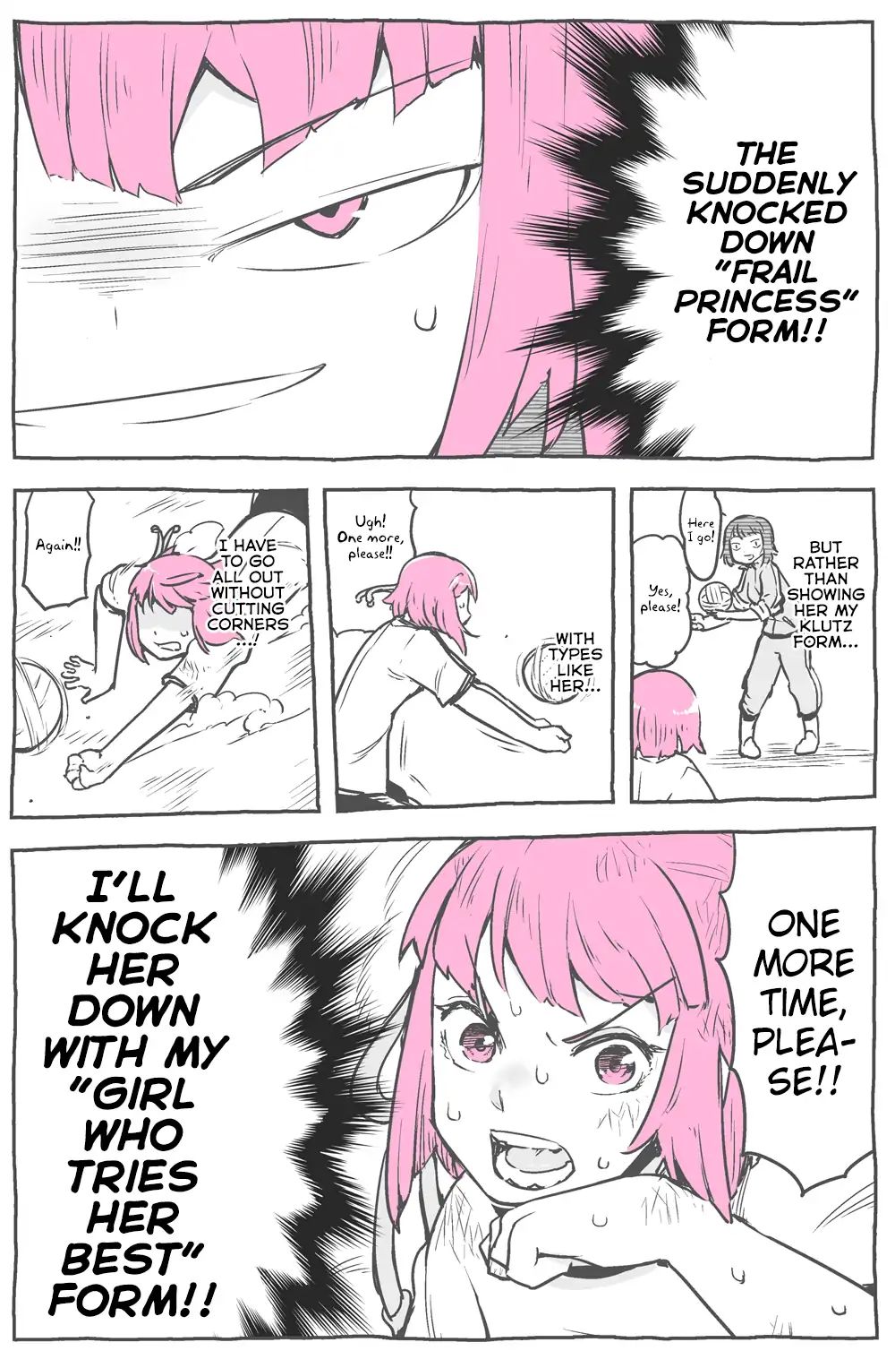 Sexy In Pink - Chapter 4: Knock Her Down At P.e