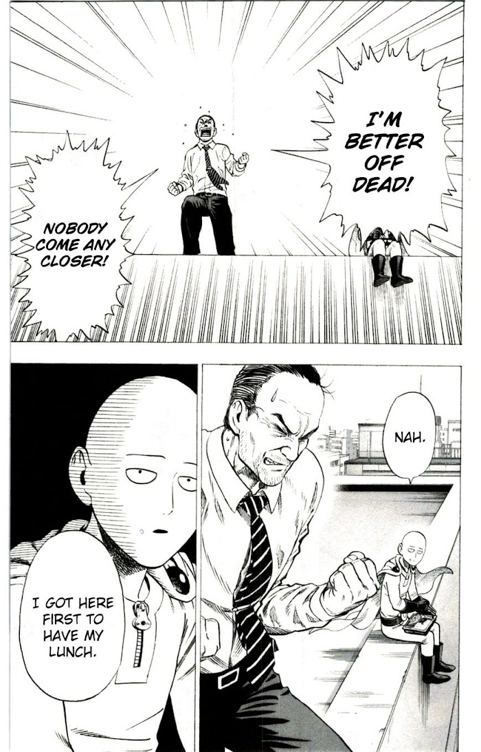 Onepunch-Man - Chapter 29.5 : Volume 6 Extra: Salmon