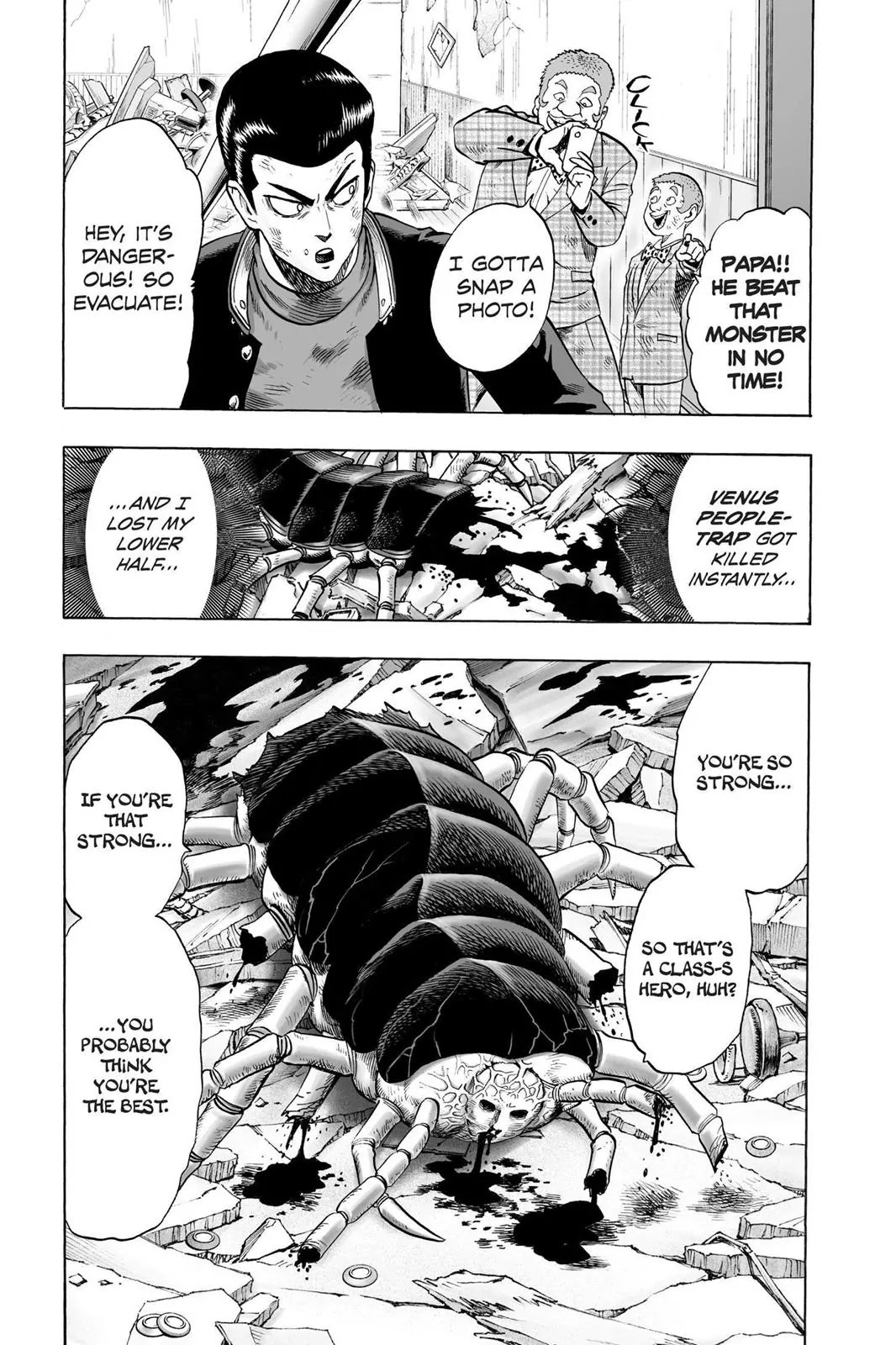 Onepunch-Man - Chapter 54: Centipede