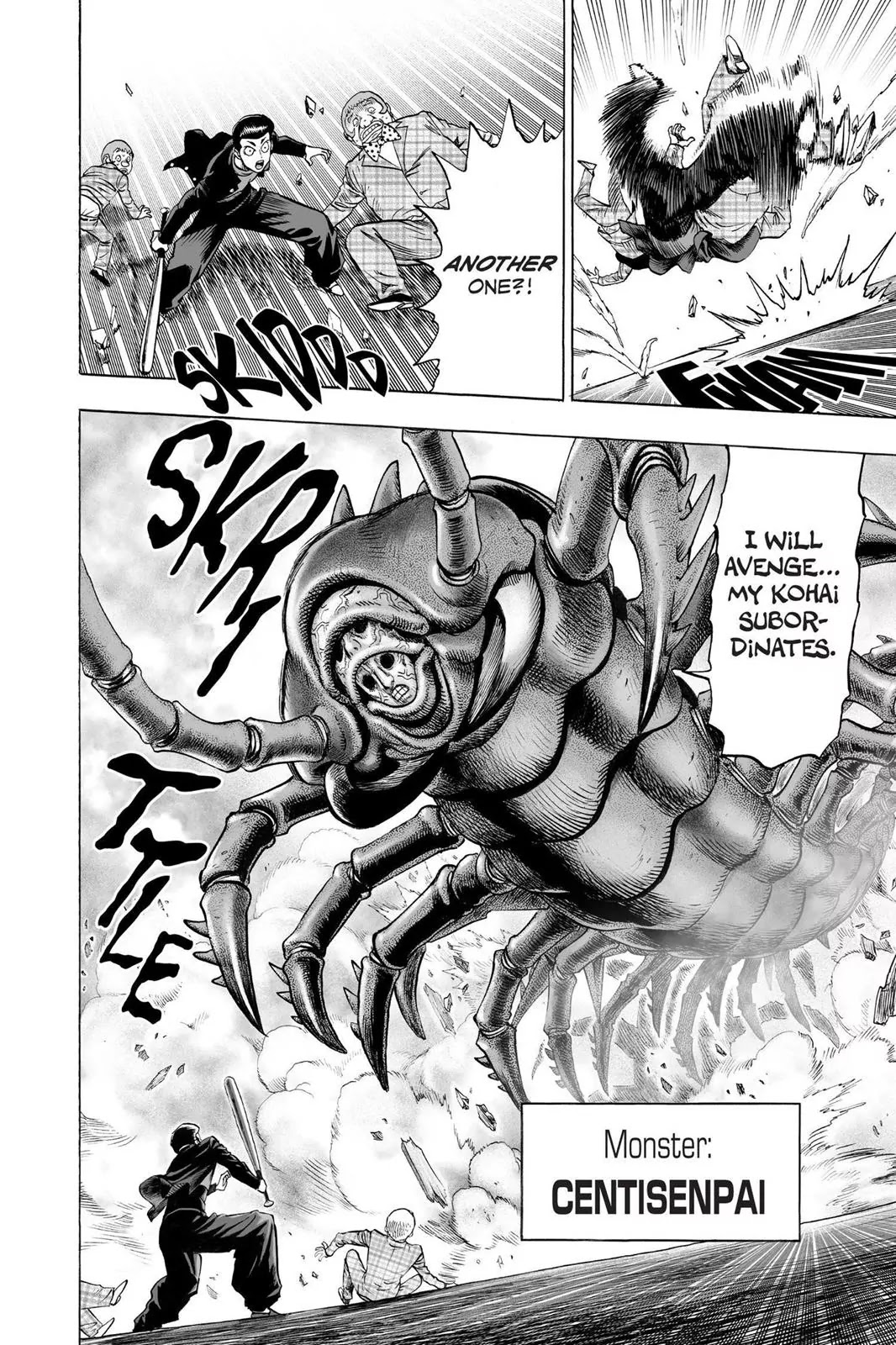 Onepunch-Man - Chapter 54: Centipede