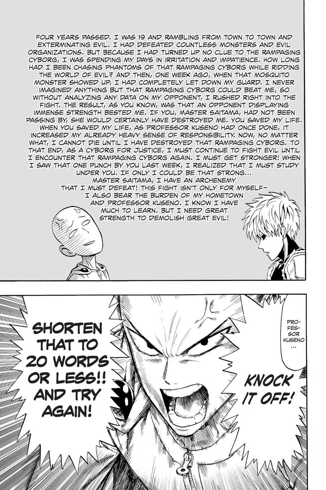 Onepunch-Man - Chapter 7: A Mysterious Attack