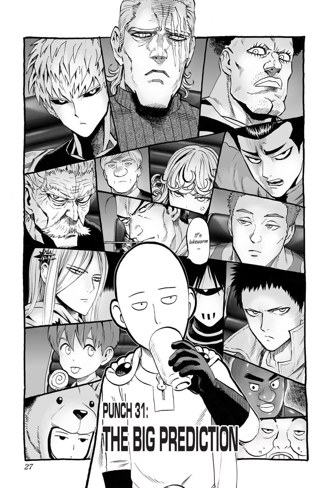 Onepunch-Man - Chapter 31: The Big Prediction