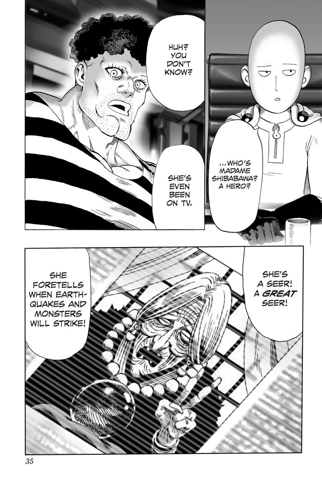 Onepunch-Man - Chapter 31: The Big Prediction