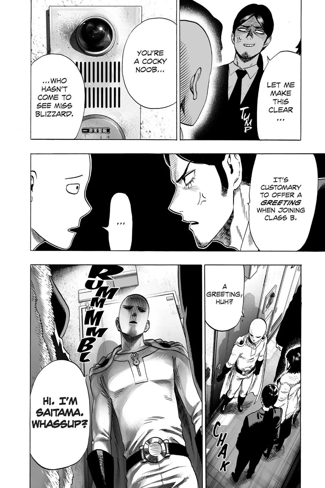 Onepunch-Man - Chapter 42: The Blizzard Bunch