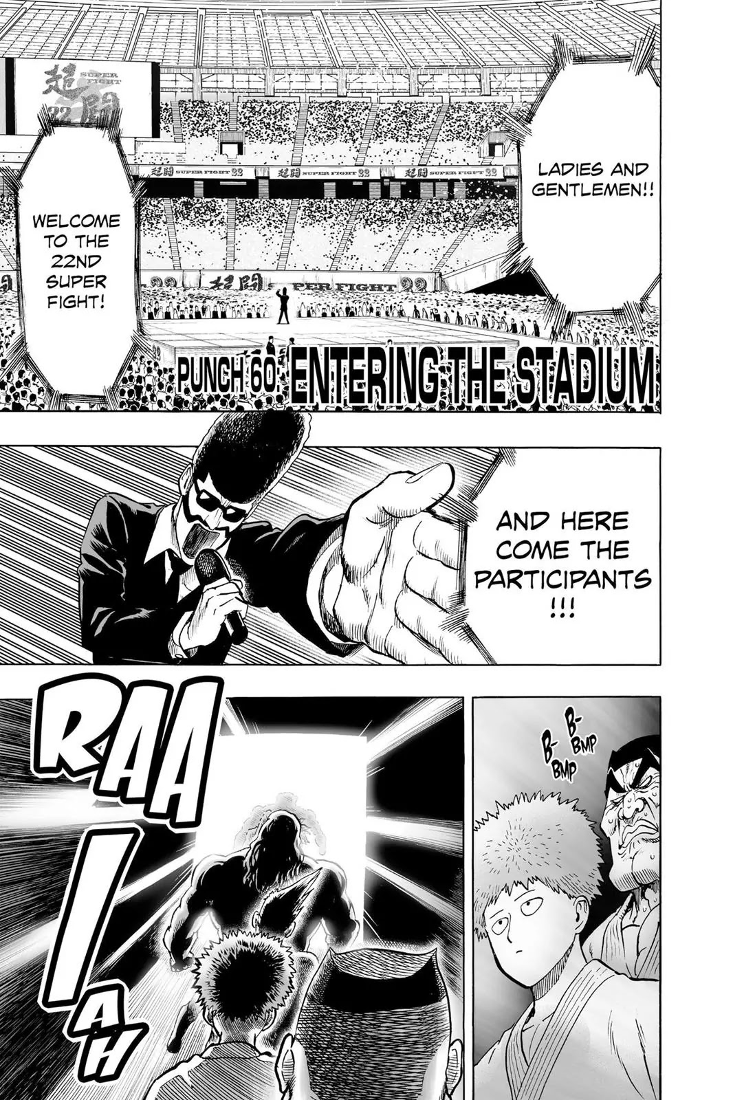 Onepunch-Man - Chapter 60: Entering The Stadium