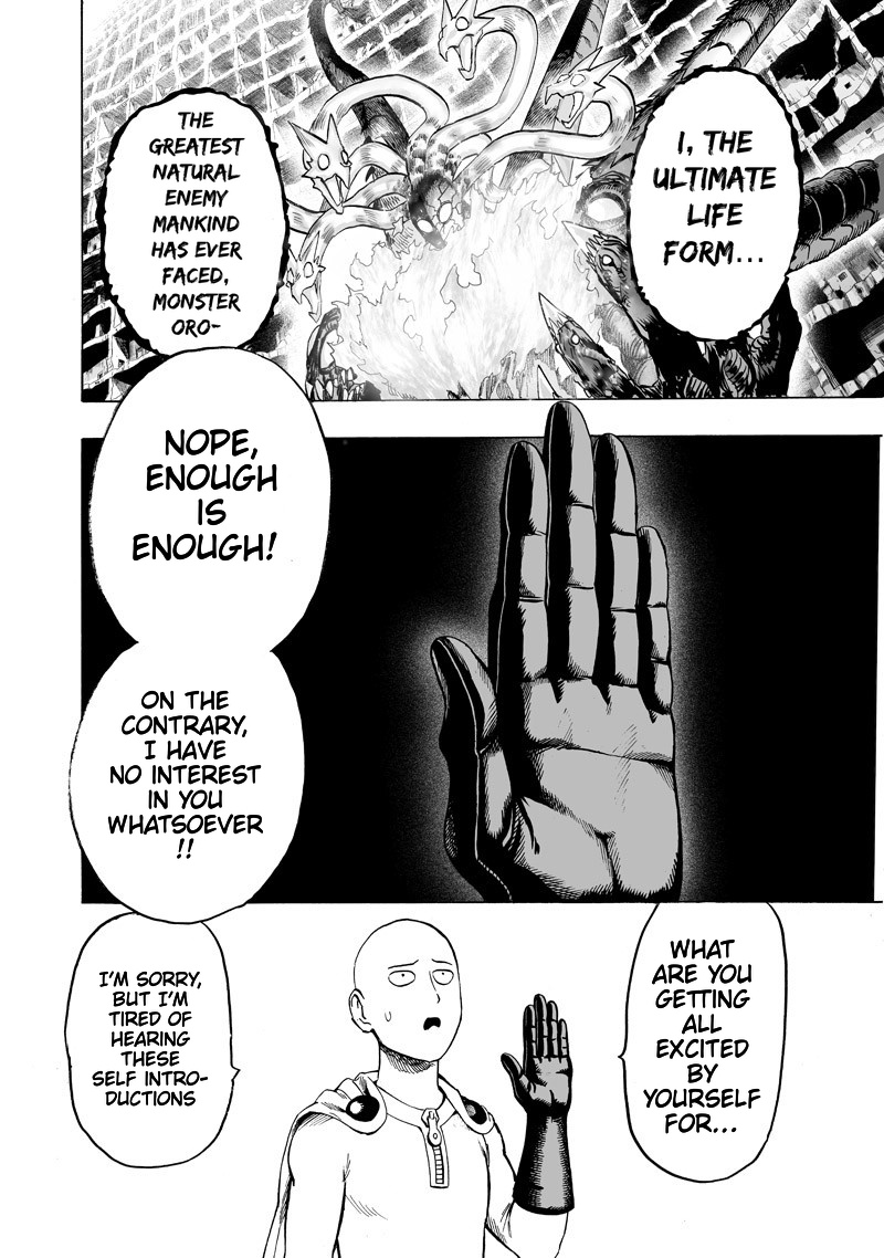 Onepunch-Man - Chapter 108: Orochi Vs Saitama