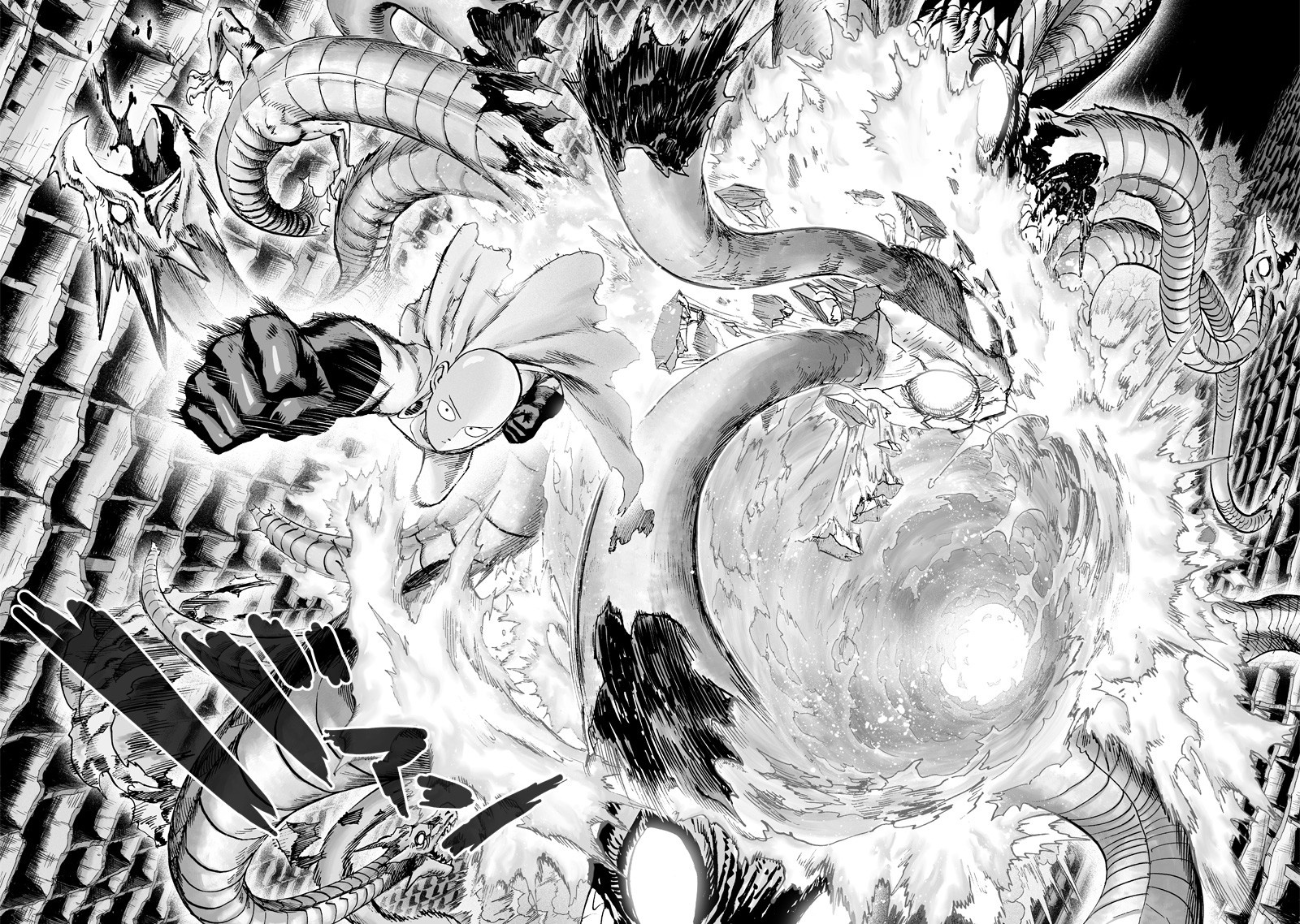 Onepunch-Man - Chapter 108: Orochi Vs Saitama