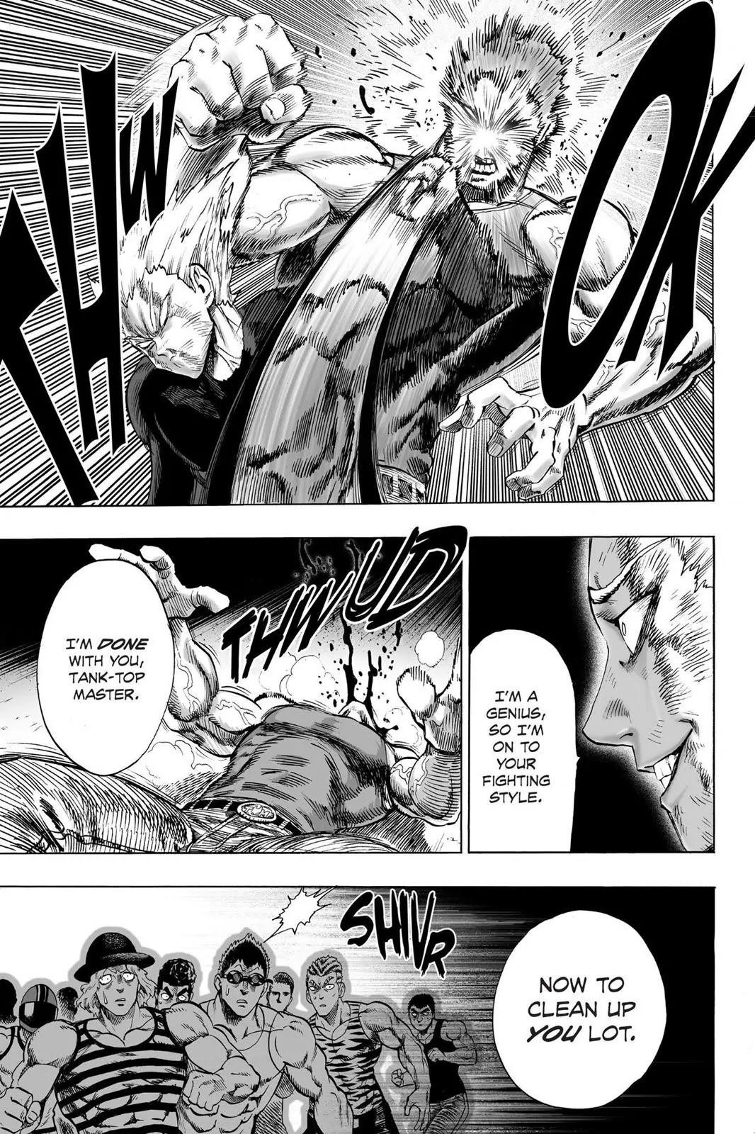 Onepunch-Man - Chapter 47: Technique